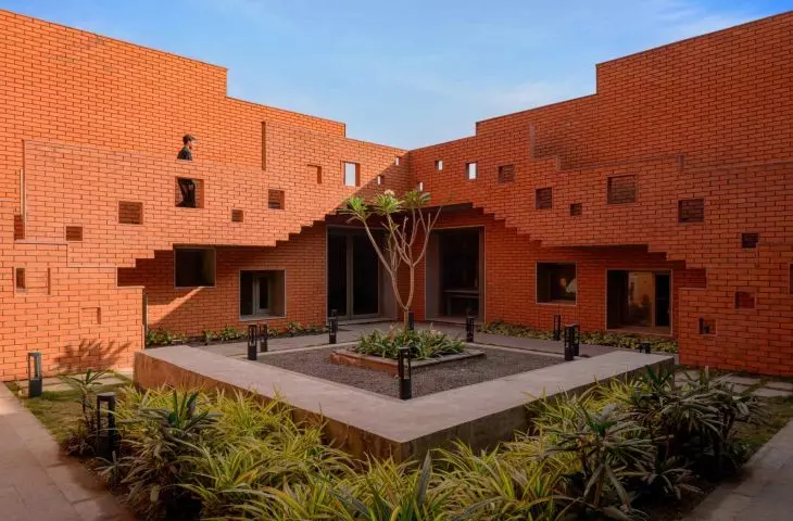 Prestige University complex in Indore, India