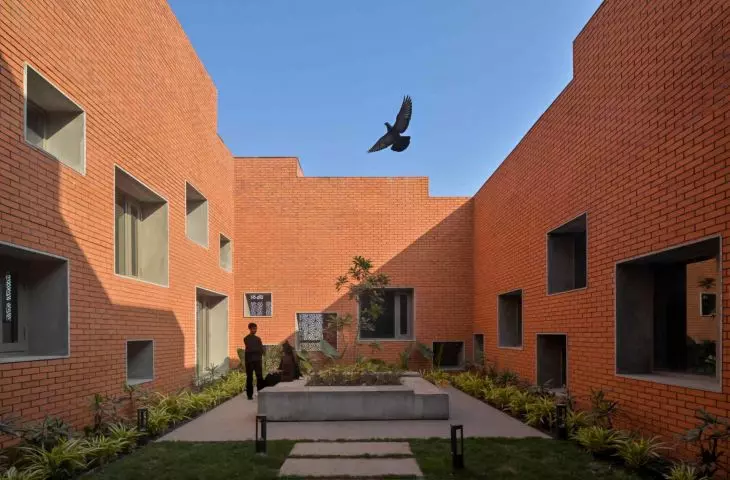 Prestige University complex in Indore, India