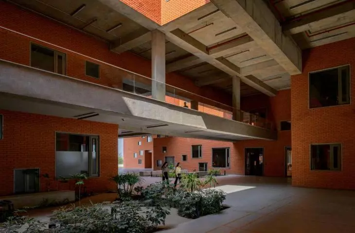 Prestige University complex in Indore, India