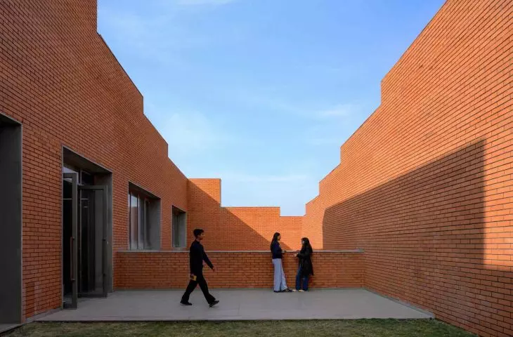 Prestige University complex in Indore, India