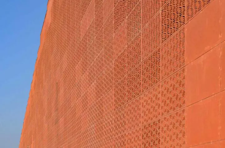 Prestige University complex in Indore, India