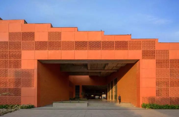 Prestige University complex in Indore, India