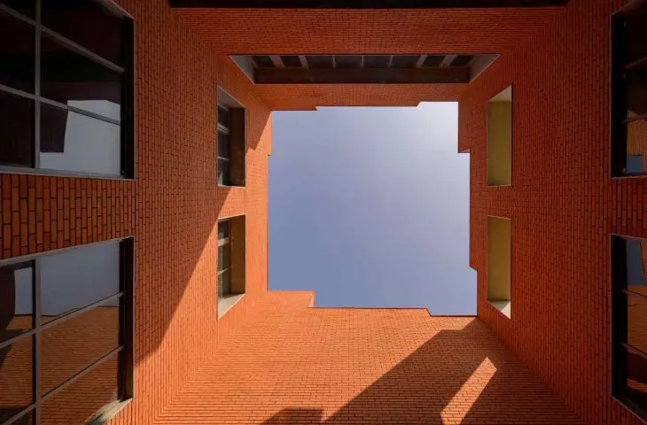 Prestige University complex in Indore, India