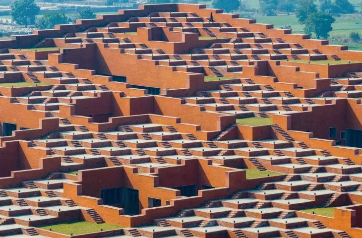 Prestige University complex in Indore, India