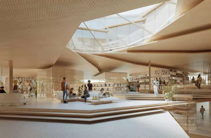 Wir Słowa, I miejsce w konkursie na projekt kompleksu „Biblioteka Nowa” w Rzeszowie