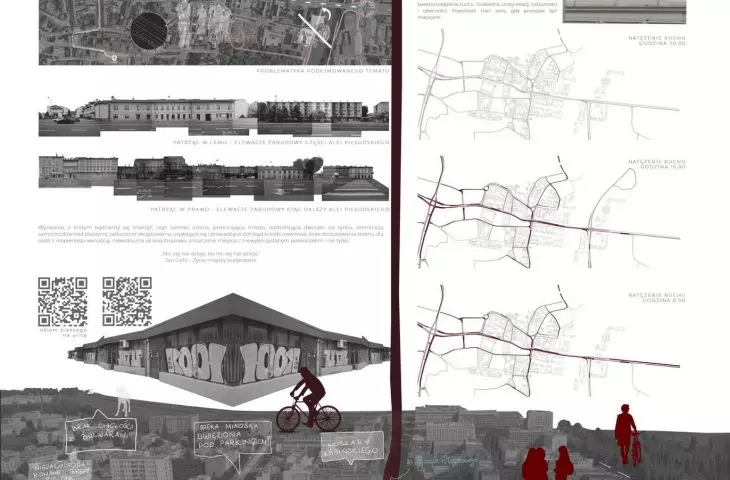 studencki projekt rewitalizacji Śródmieścia Rzeszowa Luizy Żaczek