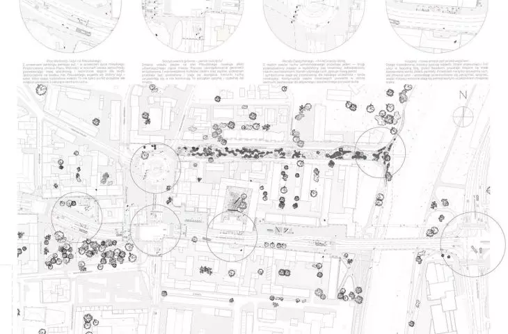 A student project to revitalize downtown Rzeszow by Luiza Żaczek