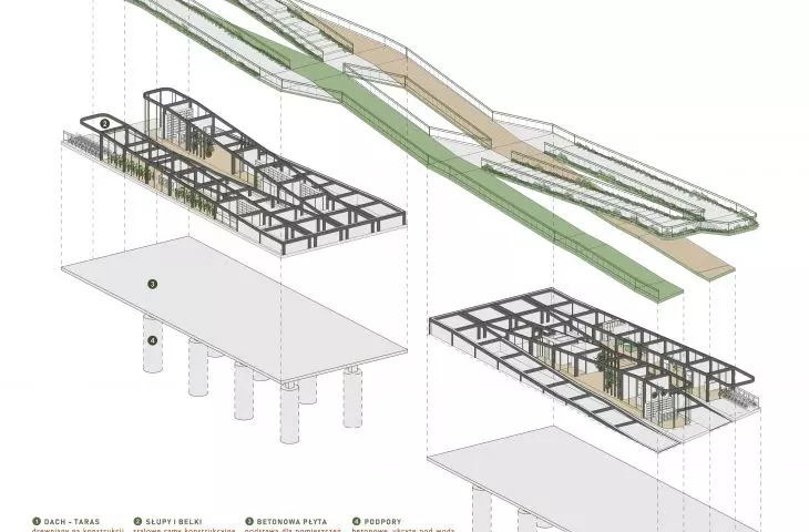 Structural diagram of the bridge
