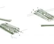 Diagram of the bridge opening