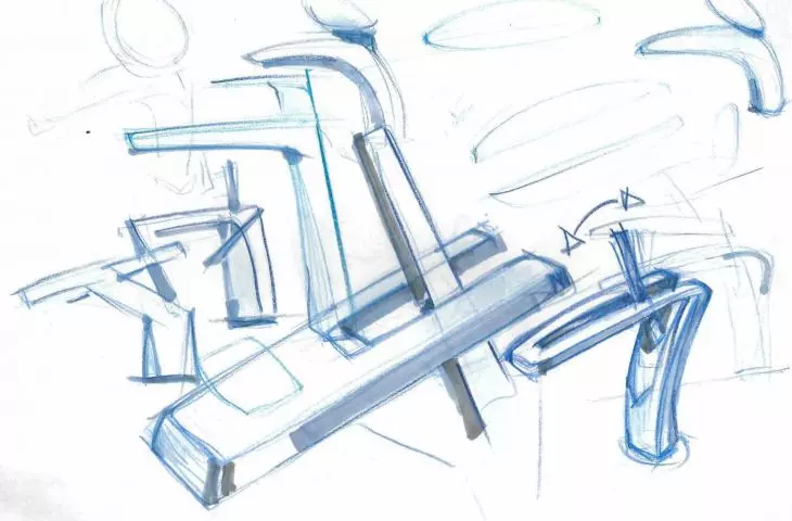 Sink faucet sketches