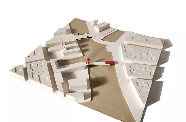 Mock-up of the bridge 