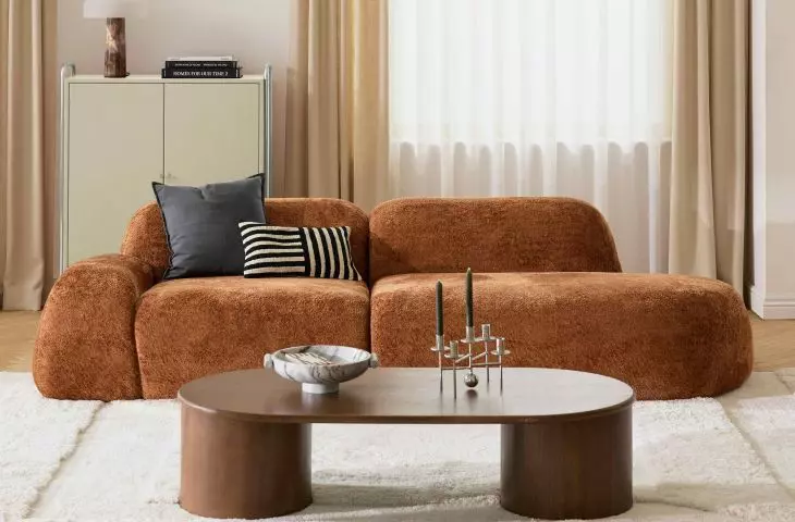 Natural materials are an important addition to this palette