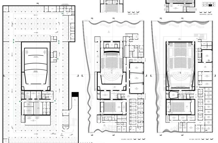 Competition design for a multi-purpose concert hall in Plock