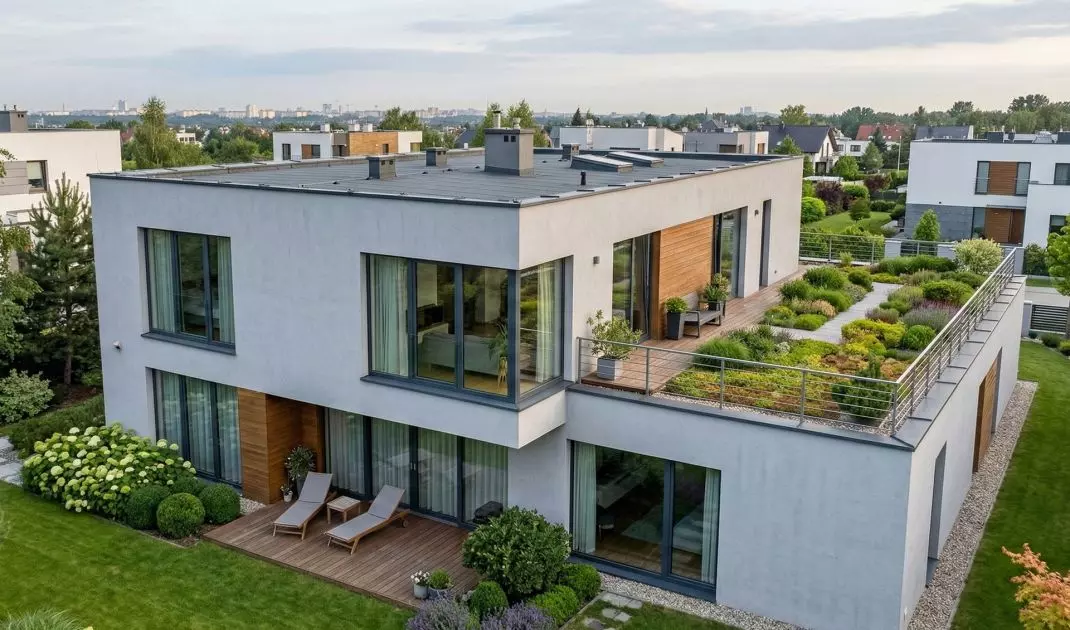 The flat roof area is much more than the top of a building - it is an additional, versatile space with enormous potential