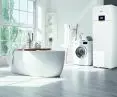 Versati All in One compact unit with dimensions of 60x65x180 cm allows for aesthetic installation even in the kitchen, laundry room or hallway