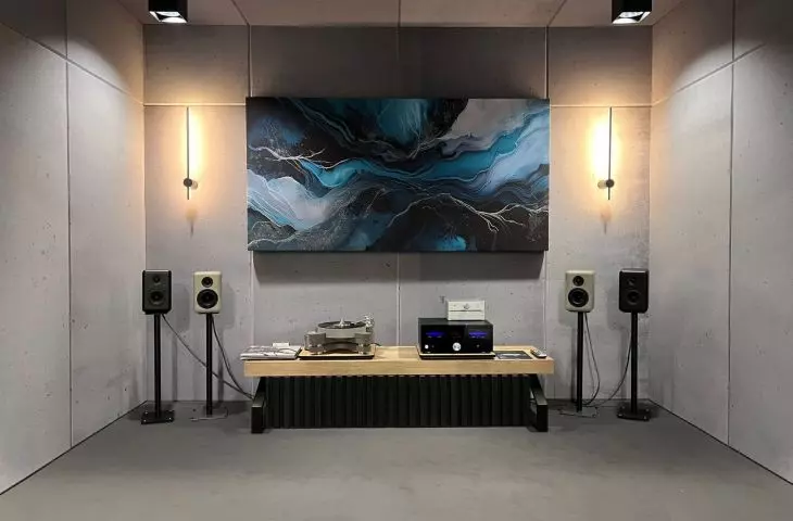 APAprofessional concret with concrete texture - acoustic soft concrete and acoustic multimedia image
