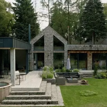 House in an orchard - architecture in harmony with nature | design by ...