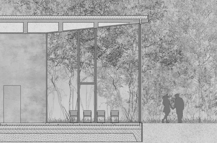 projekt studencki Aleksandry Dąbrowskiej z Wydziału Architektury Politechniki Warszawskiej