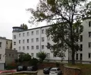 The building of colony XII of the WSM at 16 Popiełuszki Street in Warsaw.