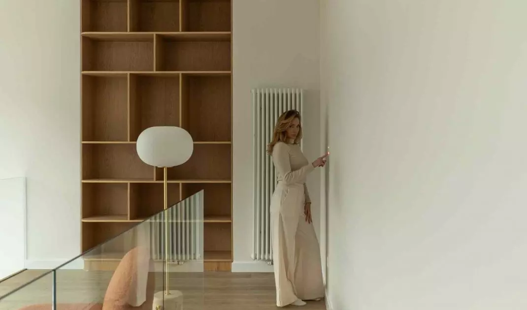 Dwupoziomowy apartament na Powiślu