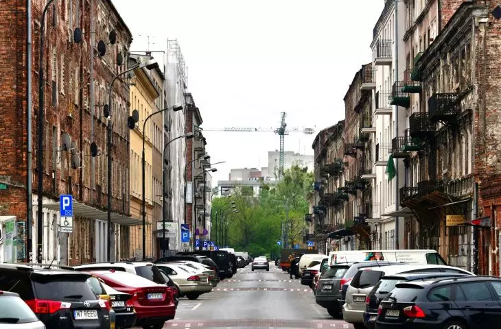 Brzeska Street in Warsaw