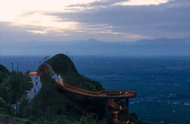 Pujiang viewing platform