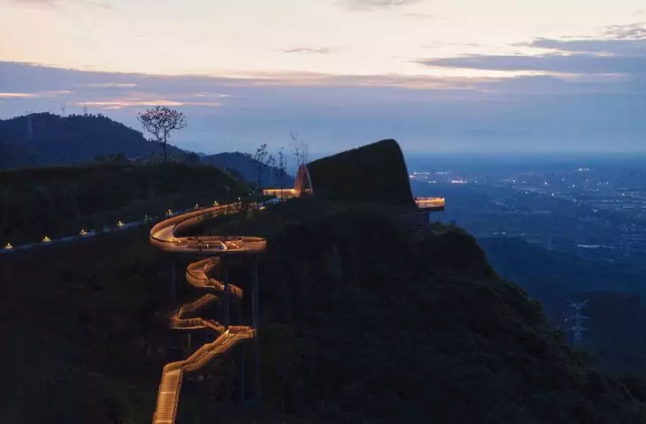 Pujiang viewing platform