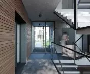 Interior of the building on the Oliwski Jar estate, visualization