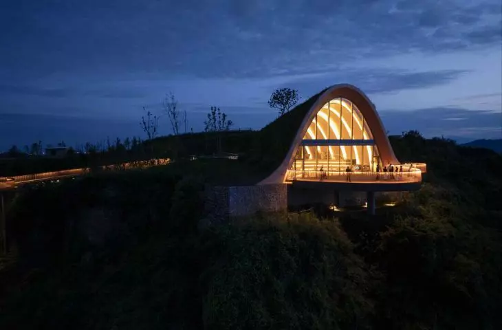 Pujiang viewing platform