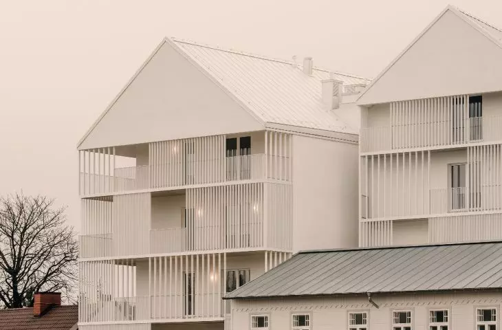 Universal House in Otwock; a minimalist interpretation of the Świdermajer style