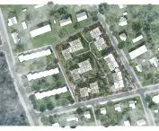 first floor plan, Oliwski Jar housing estate, Gdansk