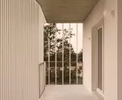 Universal House in Otwock; veranda