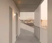 Universal House in Otwock; veranda