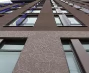 Skanska headquarters, Helsinki. The design was inspired by the historical 