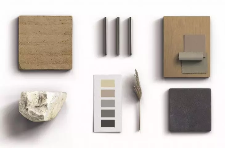 fabric moodboard