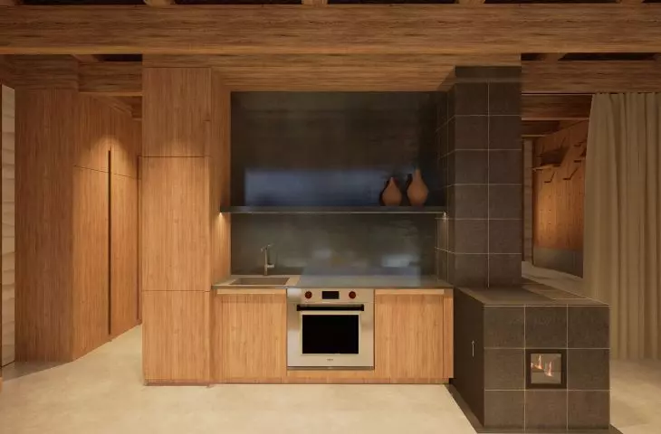 sommerhus 2-person, kitchen