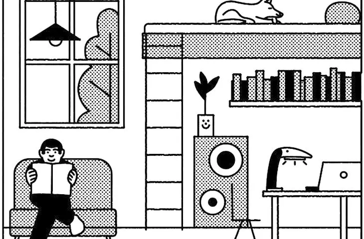 illustration from Joanna Erbel's book 