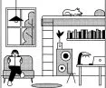 ilustracja z książki Joanny Erbel „Poza własnością. W stronę udanej polityki mieszkaniowej”  