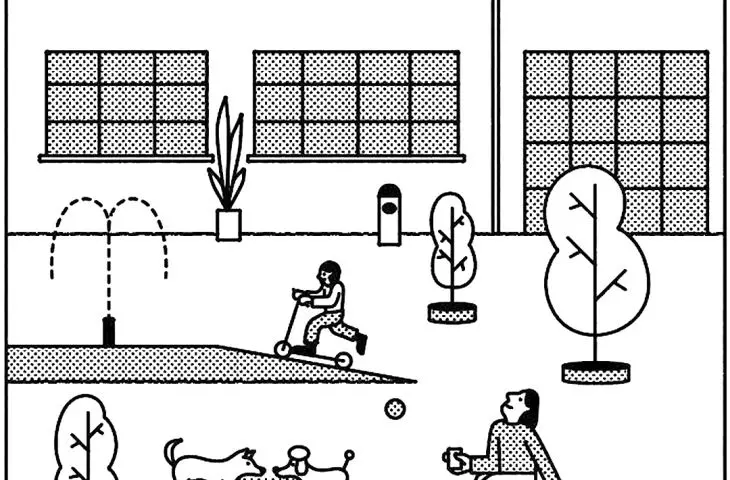 ilustracja z książki Joanny Erbel „Poza własnością. W stronę udanej polityki mieszkaniowej”