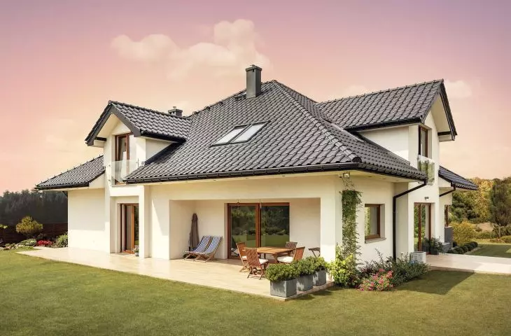 Dachówka ceramiczna Braas Rubin 9V, kolor łupkowy
