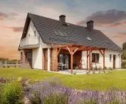 Braas Topas 13V ceramic tile, anthracite color