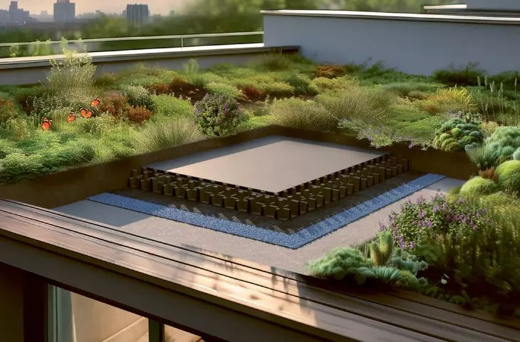 swissporGREEN System umożliwia tworzenie kompleksowych rozwiązań dachowych