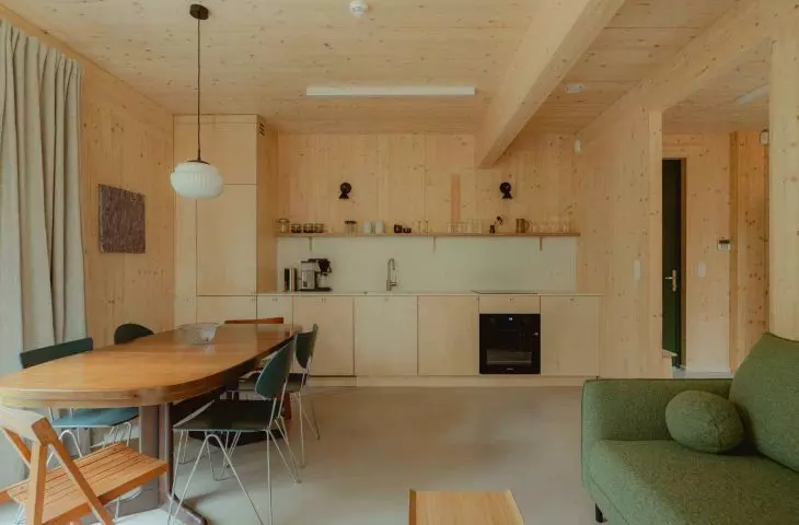 Studzienno 27 - four wooden houses at the foot of the Table Mountains