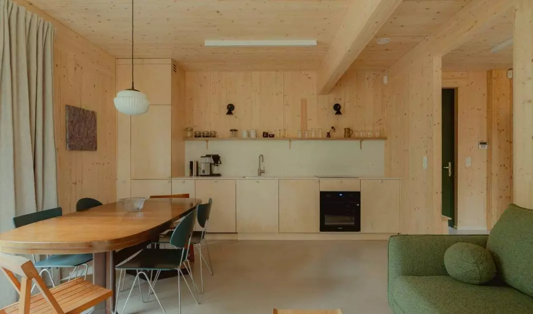Studzienno 27 - four wooden houses at the foot of the Table Mountains