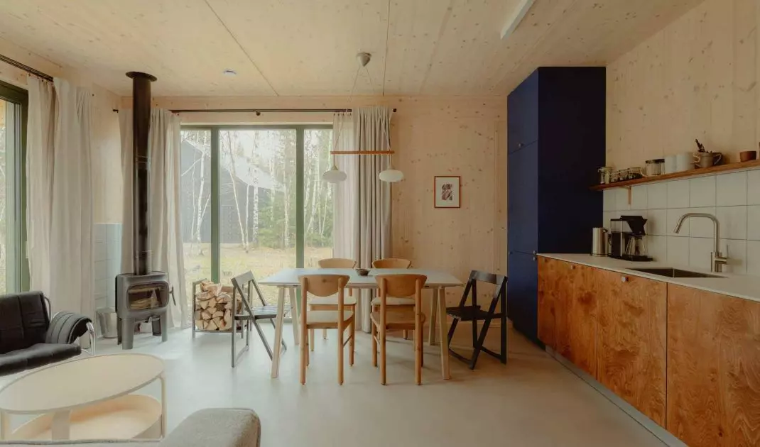 Studzienno 27 - four wooden houses at the foot of the Table Mountains