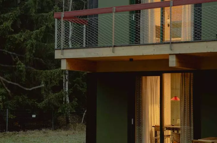 Studzienno 27 - four wooden houses at the foot of the Table Mountains