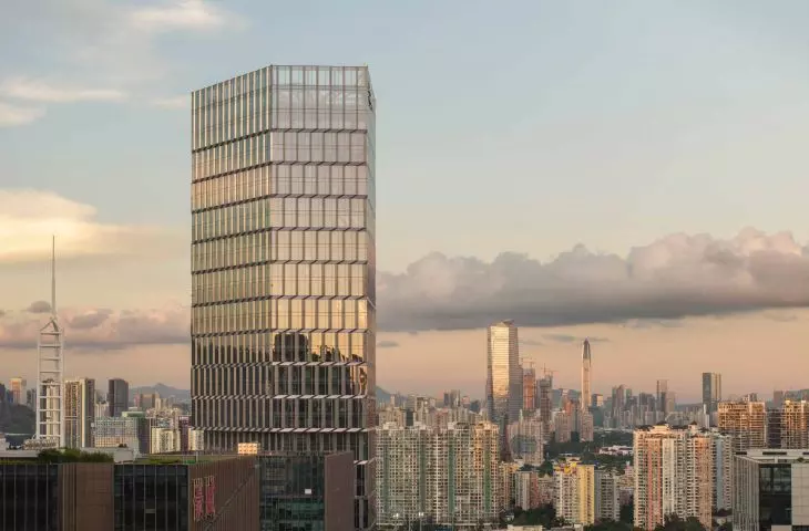 Kingdee Cloud Tower w dzielnicy Nanshan w Shenzhen