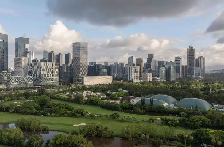 Kingdee Cloud Tower w dzielnicy Nanshan w Shenzhen