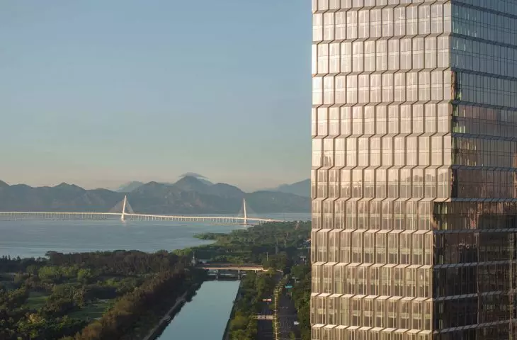 Kingdee Cloud Tower w dzielnicy Nanshan w Shenzhen