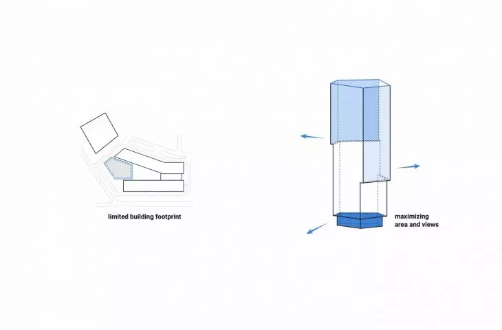 Kingdee Cloud Tower w dzielnicy Nanshan w Shenzhen